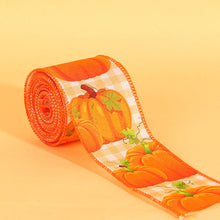 Load image into Gallery viewer, Pumpkin Print Ribbon