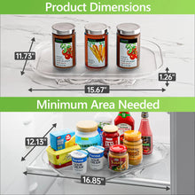 Load image into Gallery viewer, Rectangular Turntable for Refrigerator