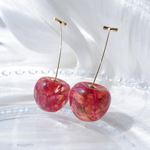 Load image into Gallery viewer, Cute 3D Cherry Earrings