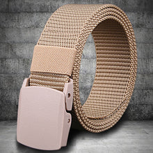 Load image into Gallery viewer, Non-Metallic Non-Magnetic Buckle Nylon Belt