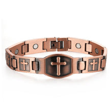 Load image into Gallery viewer, Magnetic Cross Bracelet