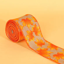 Load image into Gallery viewer, Pumpkin Print Ribbon