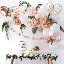 Load image into Gallery viewer, Rose Gold Latex Balloons