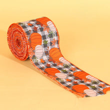 Load image into Gallery viewer, Pumpkin Print Ribbon