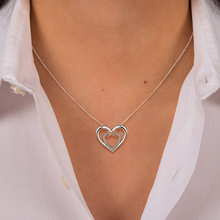 Load image into Gallery viewer, Two Hearts Infinity Necklace