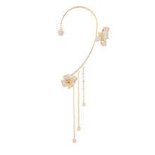 Load image into Gallery viewer, Butterfly Tassel Style Zircon Earrings