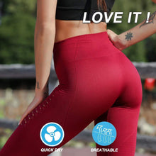 Load image into Gallery viewer, Woman Seamless Breathable Pants, Quick-dry