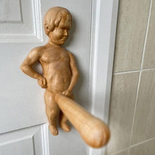 Load image into Gallery viewer, Funny Wood Toilet Roll Holder