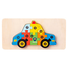 Load image into Gallery viewer, Children's Educational 3D Wooden Puzzle