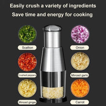 Load image into Gallery viewer, Kitchen Pressed Garlic Chopper