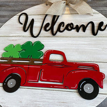 Load image into Gallery viewer, Interchangeable Vintage Truck Welcome Sign