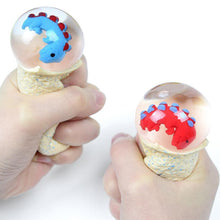Load image into Gallery viewer, Dinosaur Egg Squeezable Stress Relief Toy Ball