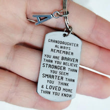 Load image into Gallery viewer, SANK®To My Grandson Granddaughter Son Daughter Gift Lettering Keychain