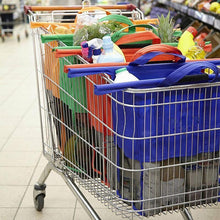 Load image into Gallery viewer, 4 in 1 reusable shopping cart bags