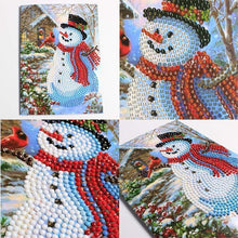 Load image into Gallery viewer, Christmas Card Diamond Picture, Set of 8 Patterns