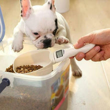 Load image into Gallery viewer, Digital Pet Food Measuring Scoop Feed Spoon