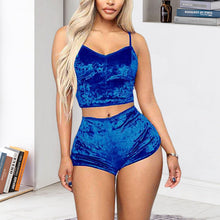 Load image into Gallery viewer, Sexy Velvet V-Neck Lingerie