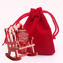 Load image into Gallery viewer, Christmas in Heaven Rocking Chair Ornament