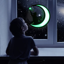 Load image into Gallery viewer, Moon Black Cat Decorations
