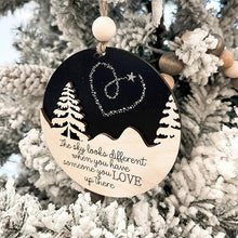 Load image into Gallery viewer, Christmas Tree Double Wooden Pendant