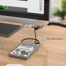 Load image into Gallery viewer, Mountable Desk Side USB 3.0 Adapter Hub 👩🏻‍💻 👨🏻‍💻