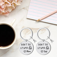 Load image into Gallery viewer, SANK®Don't Do Stupid Things Keychain