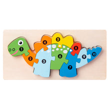 Load image into Gallery viewer, Children's Educational 3D Wooden Puzzle