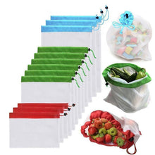 Load image into Gallery viewer, Ecological and Reusable Portable Bag, 12 Pieces.