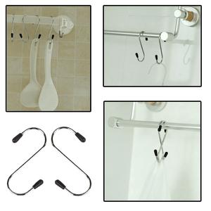 Hirundo Practical Stainless Steel S-type Hook ( 4 PCS )