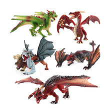 Load image into Gallery viewer, Plastic Dinosaur Model Ornaments