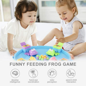 Family Toy- frog eating peas