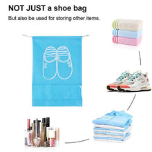 Load image into Gallery viewer, Travel Shoe Storage Drawstring Bags (6 PCs)