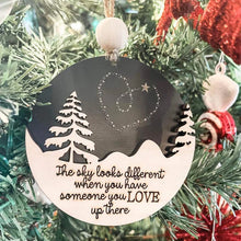 Load image into Gallery viewer, Christmas Tree Double Wooden Pendant