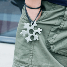 Load image into Gallery viewer, Saker 18-in-1 stainless steel snowflakes multi-tool