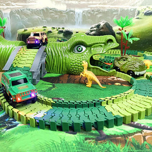 The Super-cool Dinosaur Race Track