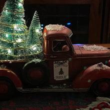 Load image into Gallery viewer, Red Farm Truck Christmas Decorations