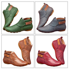 Load image into Gallery viewer, Women Casual Comfy Daily Adjustable Soft Leather Booties