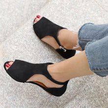 Load image into Gallery viewer, Peep Toe Chic Sandals