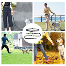Load image into Gallery viewer, Handsfree Elastic Bungee Dog Leash