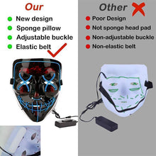 Load image into Gallery viewer, Halloween - LED luminous mask