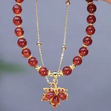 Load image into Gallery viewer, Red Maple Leaf Jewelry