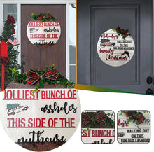 Load image into Gallery viewer, Funny Christmas Vacation Theme Door Hanger