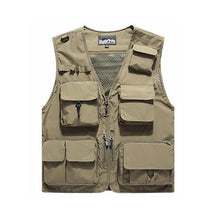Load image into Gallery viewer, Outdoor Lightweight Mesh Fabric Vest with 16 Pockets