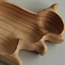 Load image into Gallery viewer, Wooden Animal Shaped Fruit Bowl