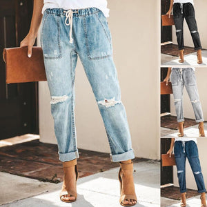 2019 Fashionable Lady Jeans