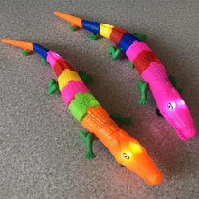 Load image into Gallery viewer, Electronic Led Light Universal Crocodile Toy