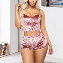 Load image into Gallery viewer, Sexy Velvet V-Neck Lingerie