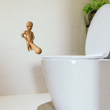 Load image into Gallery viewer, Funny Wood Toilet Roll Holder