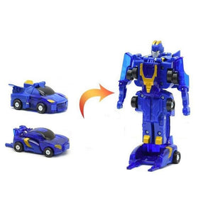 Magnetic Collision Deformation Car Toy