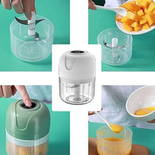 Load image into Gallery viewer, USB Rechargeable Electric Garlic Grinder